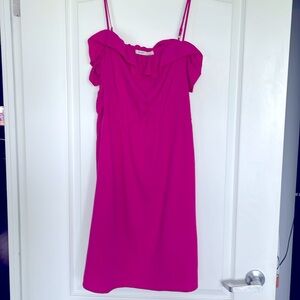 Hot Pink Size L Old Navy Ruffle dress